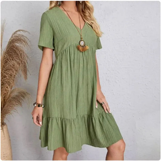 Women’s Summer Peplum Dress